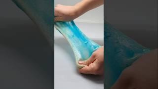 Ocean vibes themed slime #relax #slime #slimeasmr #slimetoy #toys