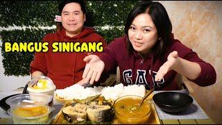 BANGUS SINIGANG MUKBANG AND PHILIPPINES DESSERTS | Mukbang Philippines | Food | Maw's Munchies