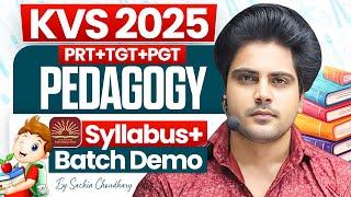 KVS 2025 Pedagogy Demo by Sachin choudhary live 8pm