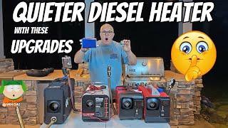 Say Goodbye to Diesel Heater Noise with these upgrades!