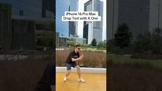 iPhone 16 Pro Max Drop Test with X.One