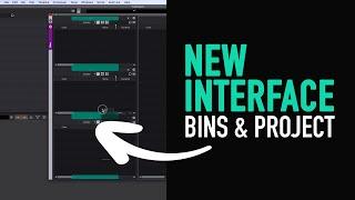 New Interface: Bins and Project - Avid Media Composer Tutorial