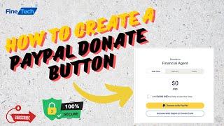 How to Create a Paypal Donate Button (2024) | How To Create PayPal In Uganda