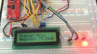 Sound Level Meter IoT using ESP8266, SparkFun Sound Detector and Arduino