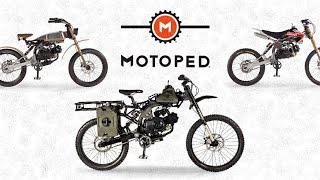 Motoped - симбиоз велосипеда и двигателя Honda