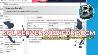 Install & Prepare SQL Server 2022 for SCCM Setup | Step-by-Step Guide!