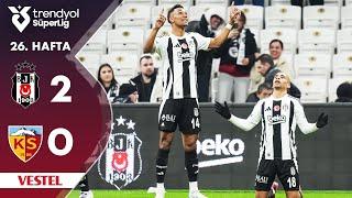 Vestel | Beşiktaş (2-0) Kayserispor - Highlights/Özet | Trendyol Süper Lig - 2024/25