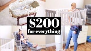 HOW I PREPARED FOR MY BABY AS A BROKE TEEN MOM | affording all the baby essentials