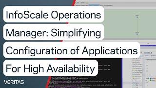 InfoScale Operations Manager: Simplifying Configuration of Applications for High Availability