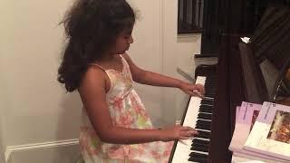 Bach, Minuet in g minor, performed by Riya Kumar