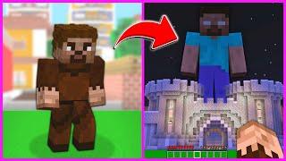 THE POOR GOES TO THE MYSTERIOUS HEROBRINE CASTLE!  - Minecraft