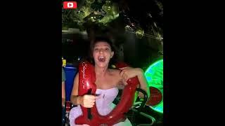 Slingshot Ride Girl | Slingshot Orgasm | Slingshot ride