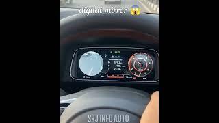 digital mirror in speedometer #carslover #shorts #safetyfirst