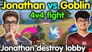 Jonathan vs Goblin 1v1  Team Godlike on fire 19 kills domination 