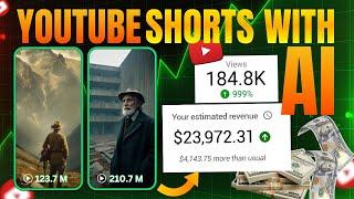 475$ Per Week with Historical and Motivational Shorts with AI - Click and Generate Video