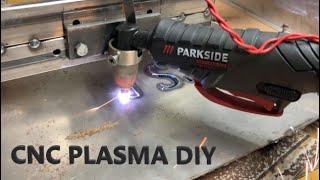 Hooked up Lidl´s Parkside PPSK 40 A2 Plasma Cutter to my homemade CNC Router