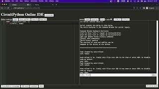 【CircuitPython IDE】Introduction to CircuitPython Online IDE