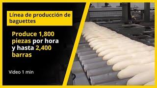 Línea de producción de baguettes | Europan