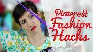 Testing Pinterest Fashion Hacks