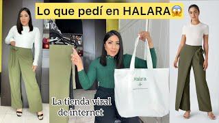 Probando la ropa de HALARA la tienda viral de internet 