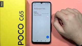 POCO C65: Turn On/Off Wallpaper Carousel - Automatically Change Wallpaper #pocophone