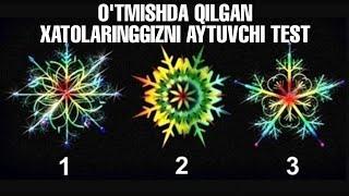 O'tmishda qilgan xato ishlaringgiz haqida aytuvchi psixologik test