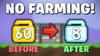 LAZY PROFIT WITHOUT FARMING! How to get RICH FAST in Growtopia 2021! (INSANE PROFIT)