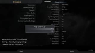 CoD4 Tutorial:Best Graphics Settings PC