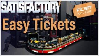 Satisfactory tickets easy and fast Satisfactory update 5 guide