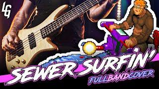 Turtles In Time (Sewer Surfin') ft @JustinWhangYt [FULL BAND COVER]