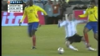 Argentina 1 Ecuador 1 Eliminatorias Sudafrica 2010 (Resumen Completo)