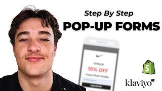 Pop-Up Form Tutorial 2024: Step By Step Walkthrough Klaviyo Pop-Up Forms