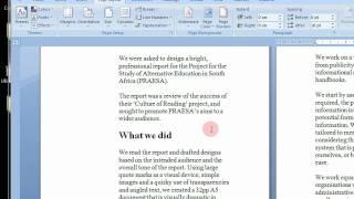 How To Create Printable Booklets in Microsoft Word 2007 & 2010 Step By Step Tutorial