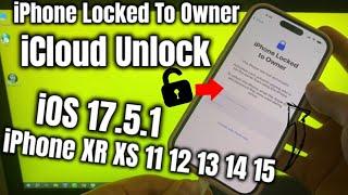 Bypass iCloud Activation iPhone Locked to Owner How to Unlock iPhone 11 12 13 14 15 XR XS