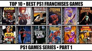 Best PS1 Games Of All Time | Top 10 Franchises PS1 Games Part 1