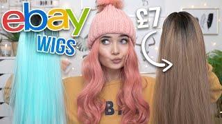 I BOUGHT EBAY WIGS UNDER £10! IM SHOOK