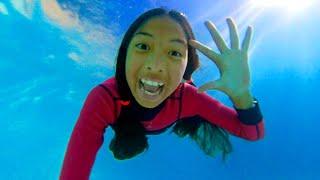 Wendy and Alex Going to Swim in the Pool | Kids Learn How to Swim Properly