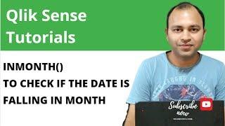Qlik Sense In Month Function to check if the date is falling in a given month