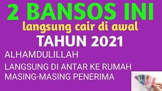 2 bantuan pemerintah langsung cair di awal tahun 2021