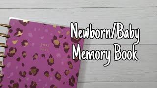 Newborn Baby Book | 2023 Planner Lineup | Happy Planner Memory Keeping Classic Size