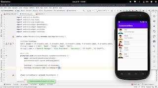 03 - Custom List View (List View with Image) Android Studio