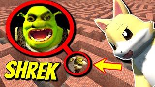 SHREK CHASES ME IN MAZE!! (gmod nextbot)