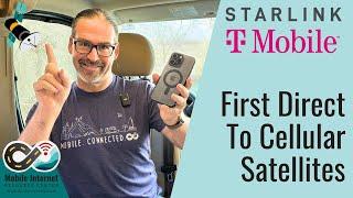 First Starlink T-Mobile Cellular Satellites Launched - Broadband in your Pocket Everywhere?