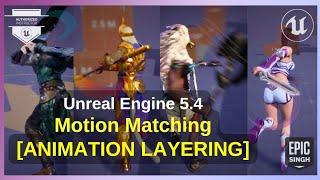 Unreal Engine 5.4: Combining Attack Animations with Motion Matching in Custom Characters | Tutorial