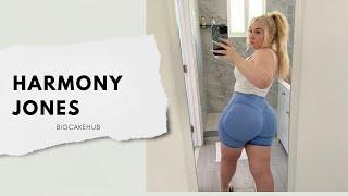 Harmony Jones▶️ | Plus Size Curvy Fashion Model | Biography , Lifestyle