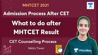 MHTCET 2021 | Admission Process After CET | What to do after MHTCET Result | CET Counselling Process