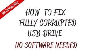 3 Ways to FIX Cyclic redundancy check error on USB or drives