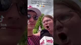 Woman screaming MY CHOICE!!!