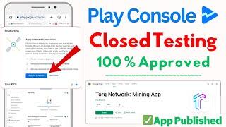 closed testing google play console | how to get 20 testers for android app | closed testing