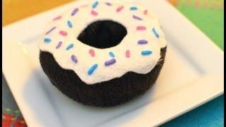 How to Make Pretend Donuts (No sew. Easy!)
